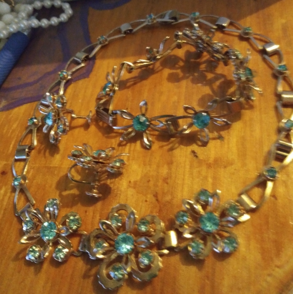 Vintage Earring necklace